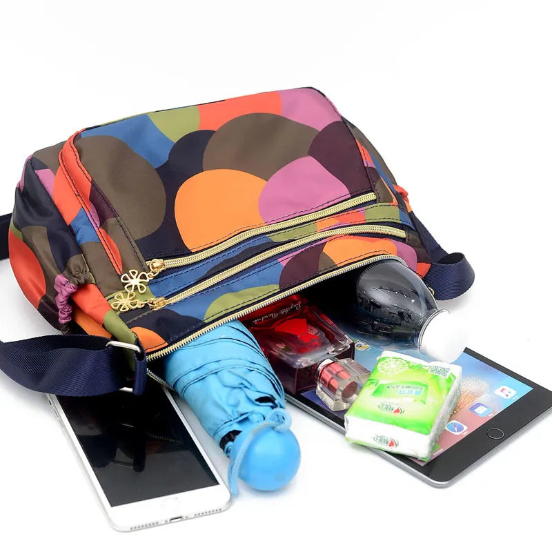 Voguish Multi-Pocket Messenger Bag