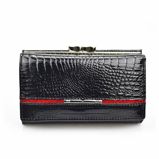 Lizzy Small Women's Leather Wallet - Stylish Coin Purse Card Holder