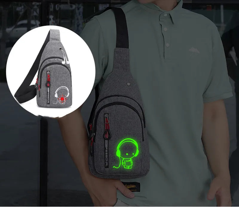 Momo Headphone Series Crossbody Bag for Hands-Free Carry