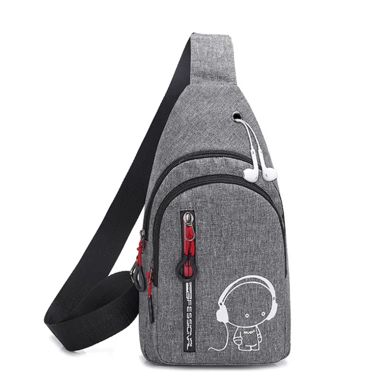 Momo Headphone Series Crossbody Bag for Hands-Free Carry