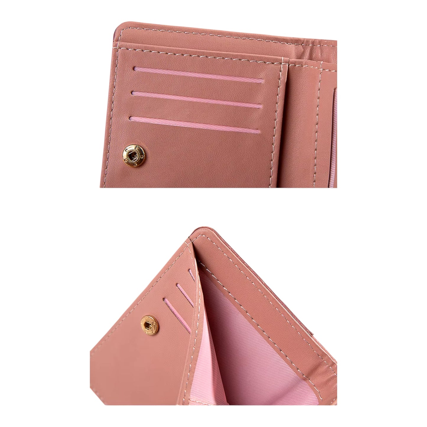 Foldable PU Leather Wallet for Women