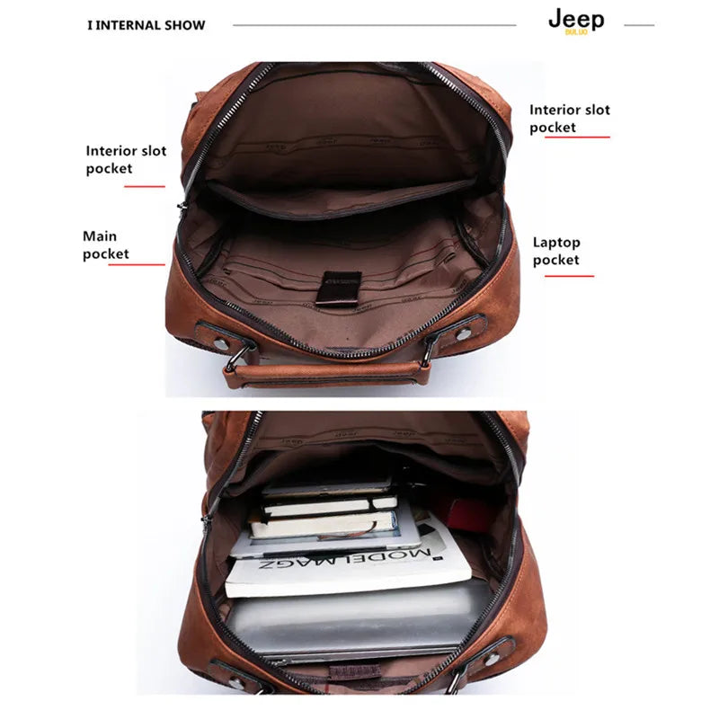 जीप बुलुओ पुरुषों के लिए 15.6" लैपटॉप बैग