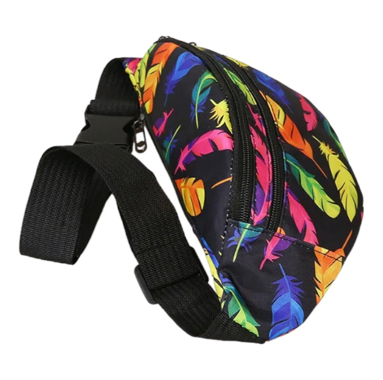 Printed Design Multifunctional Waist Bag