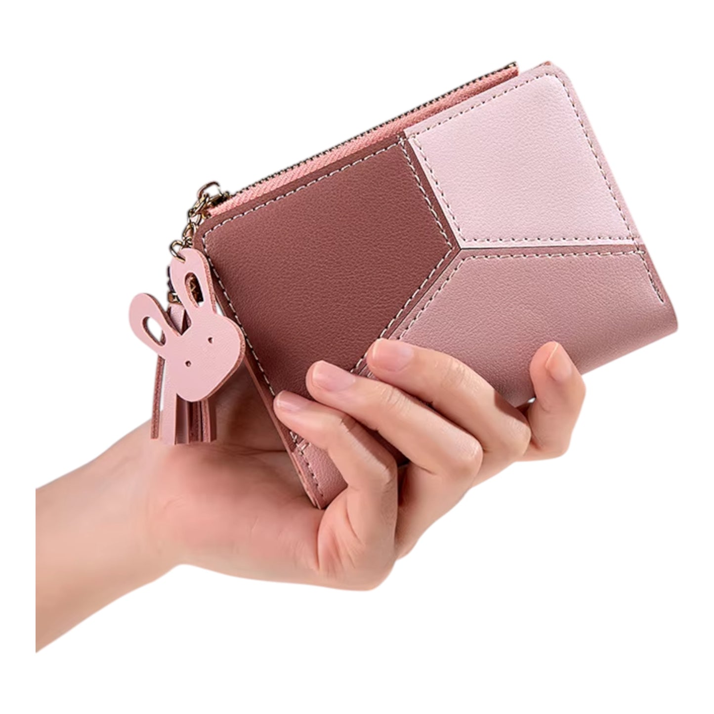 Foldable PU Leather Wallet for Women