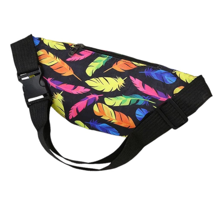 Printed Design Multifunctional Waist Bag