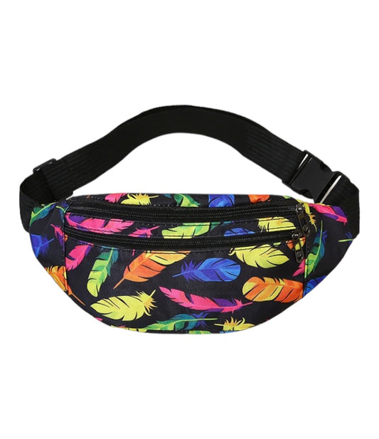 Printed Design Multifunctional Waist Bag