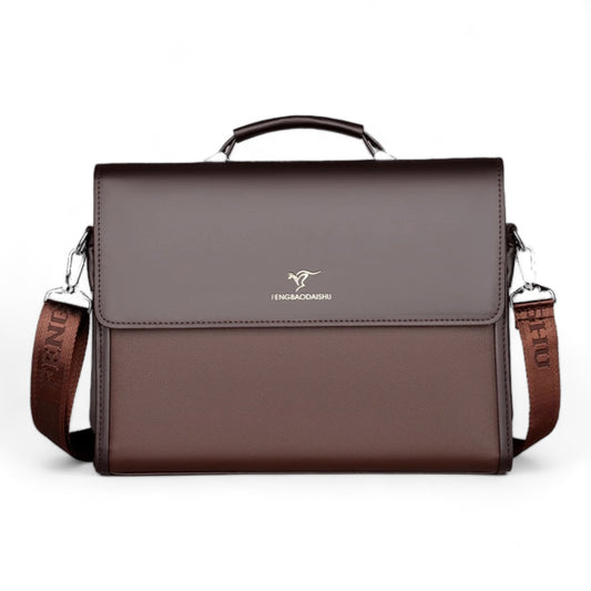 Jimmy Leather Luxury Briefcases for Men