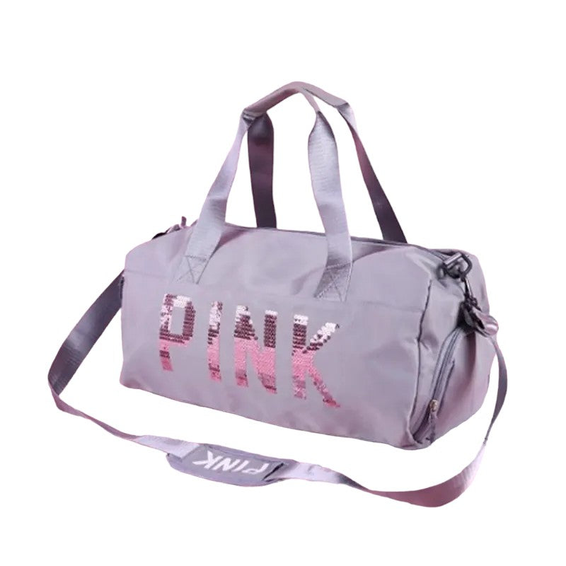 PinkShine Sporty Traveler Duffel Bag