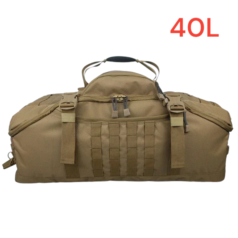 Mochila táctica militar Jason, bolsa de lona, ​​unisex