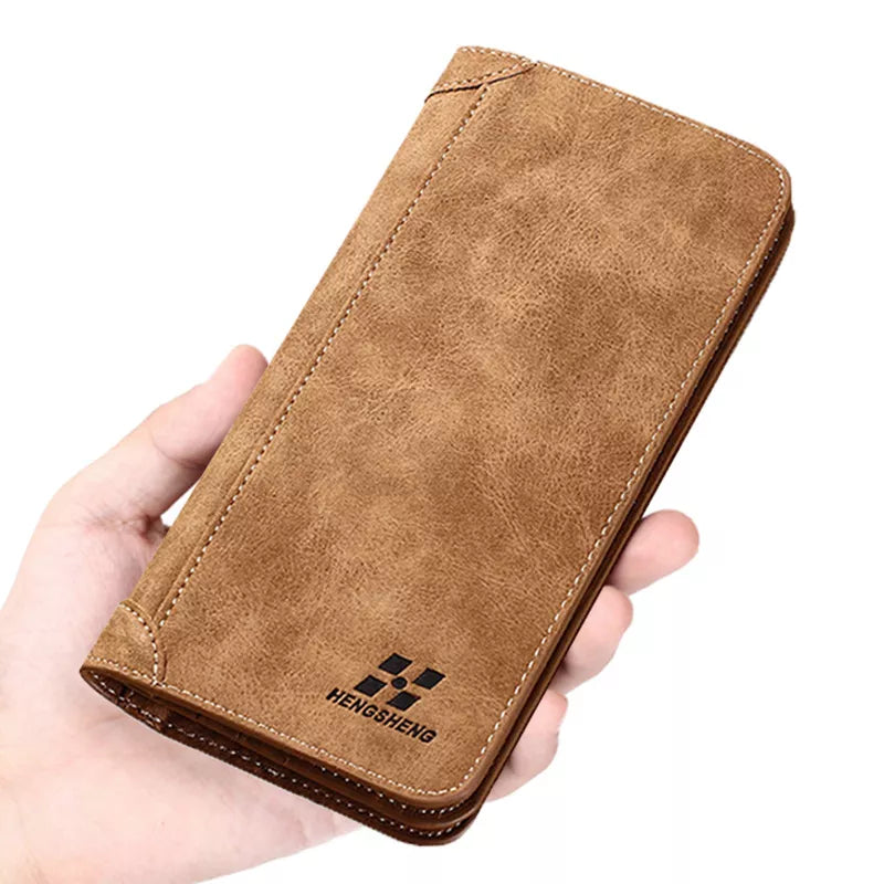 Vintage PU Leather Men's Wallet