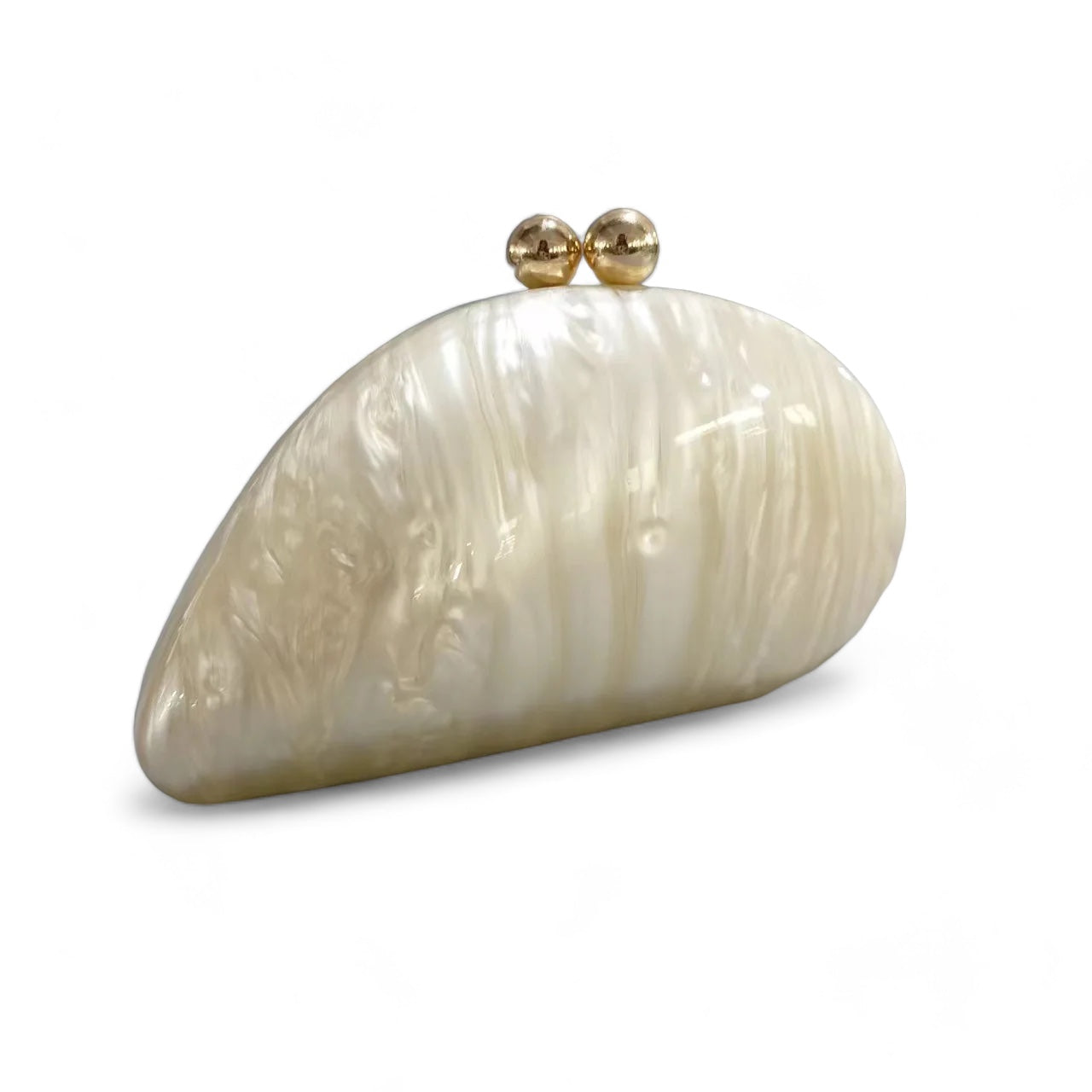 Acrylic Shell Clutch Bag