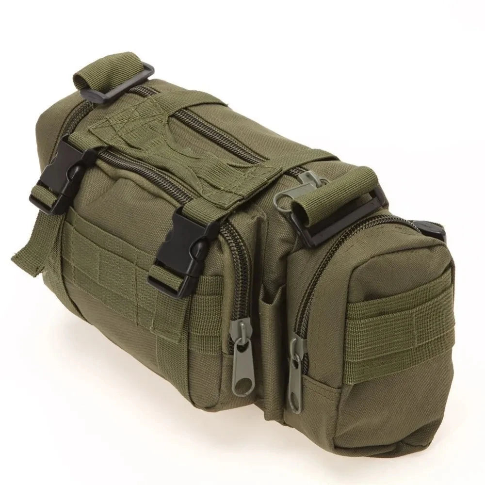 Adventurous Tactical Mini Duffel Crossbody Bag