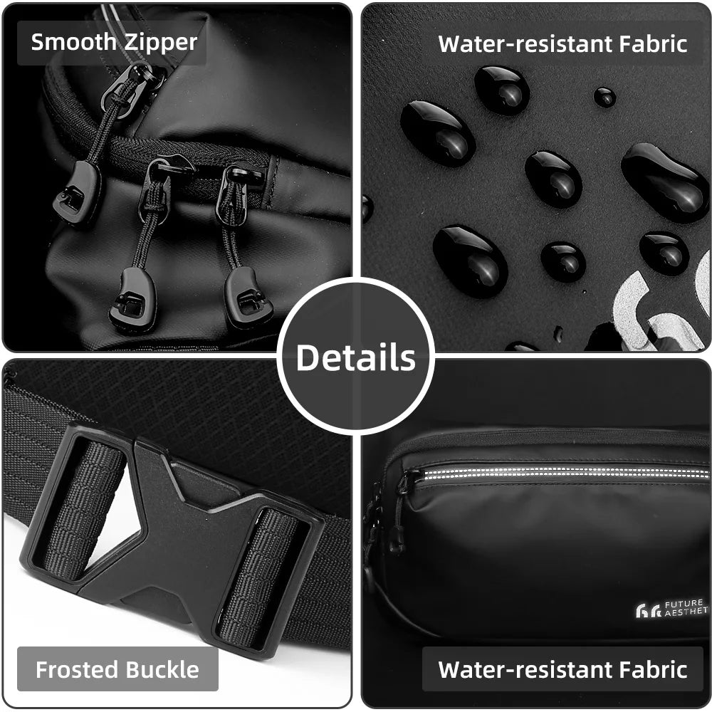 HK Fashion Luxury Sport Waist/Chest Bag