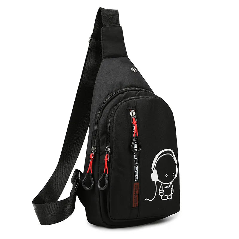 Momo Headphone Series Crossbody Bag for Hands-Free Carry