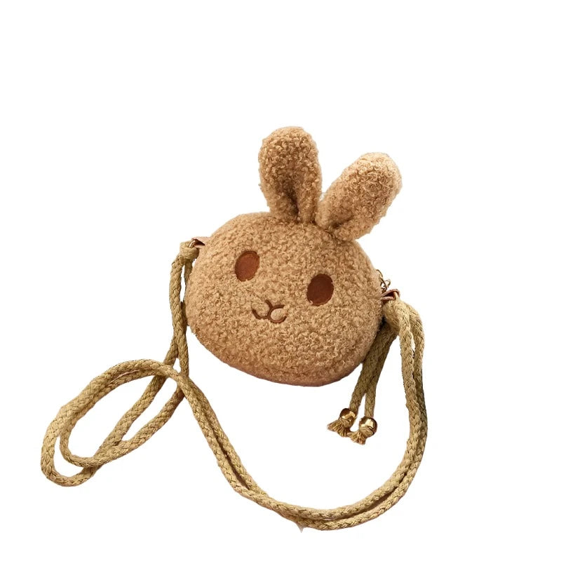 Adorable Kawaii Plush Crossbody Bag for Little Girls (Ages 5-7)