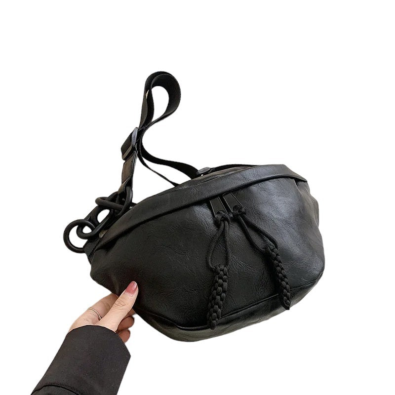 Jelly Soft Leather Waist Bag