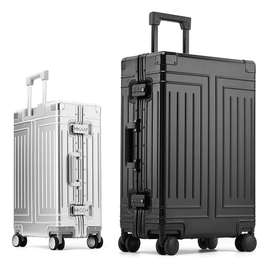 Premium Aluminum Trolley Suitcase: Your Ultimate Travel Companion