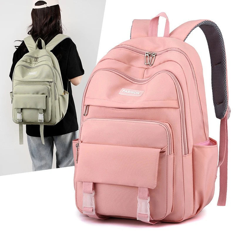 Large Capacity Teen Backpack with Laptop Sleeve