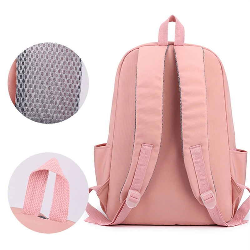 Large Capacity Teen Backpack with Laptop Sleeve