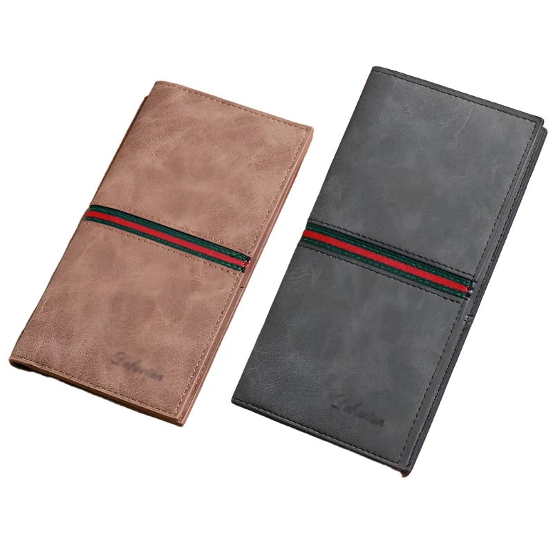 Stylish Functionality: PU Leather Men's Wallet with Coin Pocket