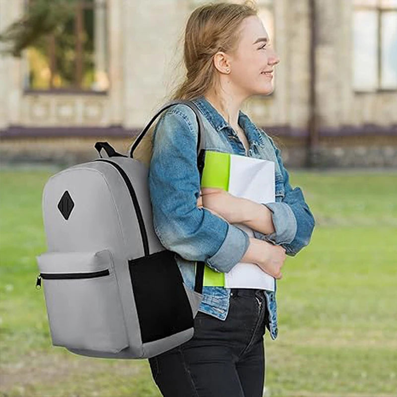 Casual Waterproof Laptop Backpack with USB Charging