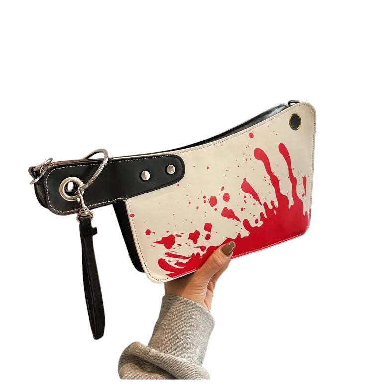 नैट्रूगो मज़ेदार चाकू के आकार का क्लच बैग