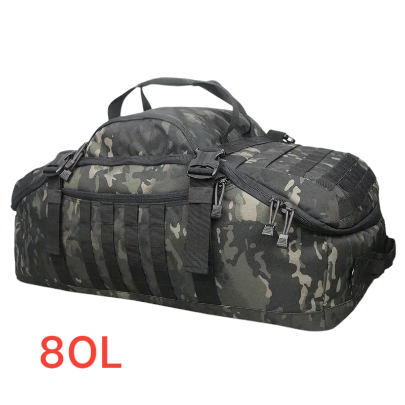 Mochila táctica militar Jason, bolsa de lona, ​​unisex