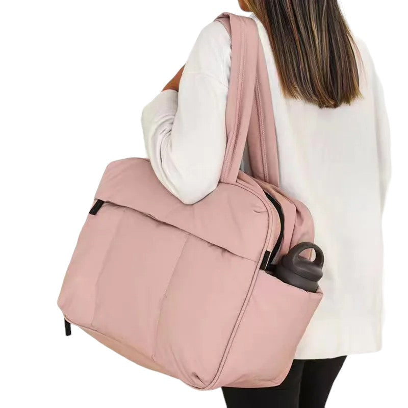 Jan Elegante bolso de lona de plumón para mujer: ¡espacioso, multifuncional y moderno!