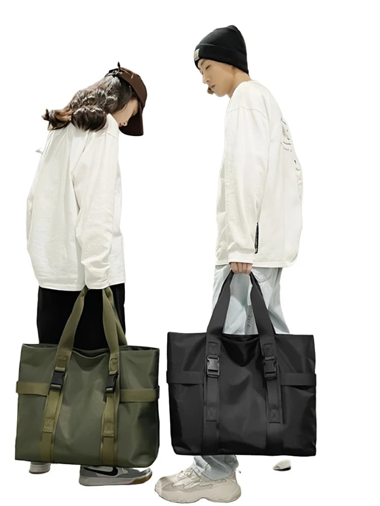 Nylon Men's and Women's Shoulder Bag