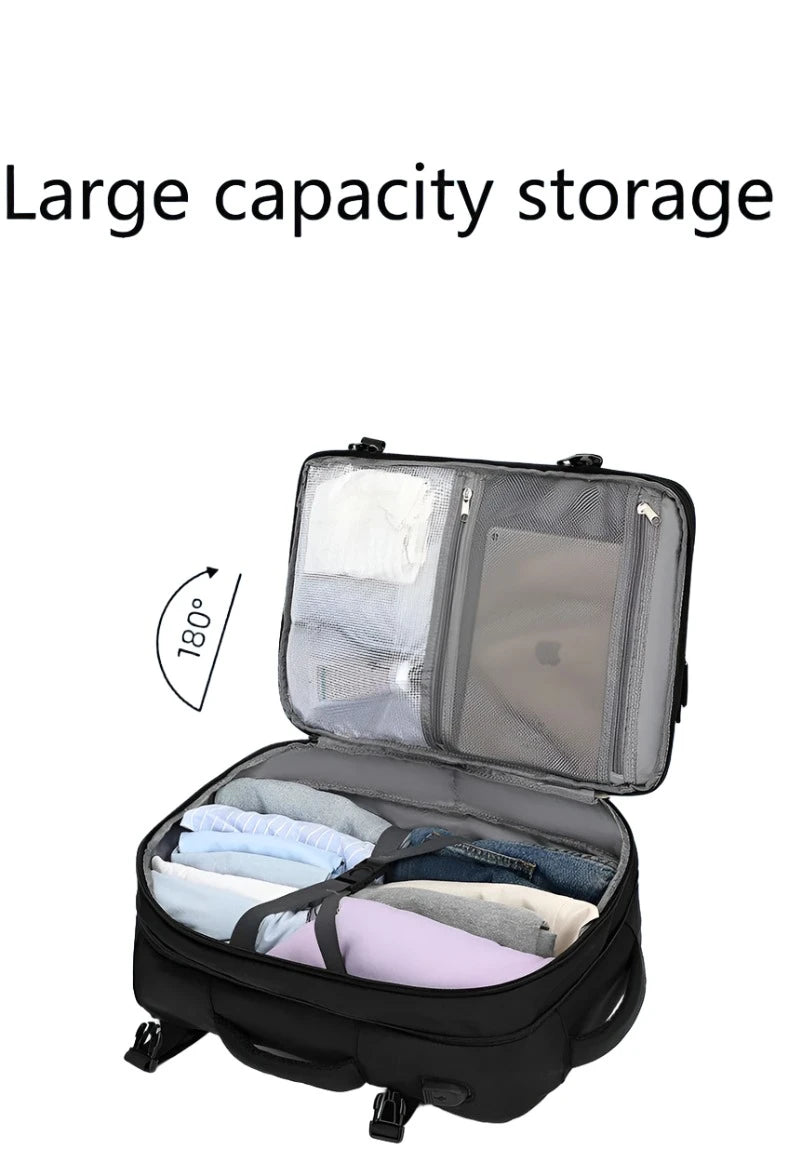 हवाई जहाज यात्रा बैकपैक: विशाल और बहुमुखी सामान बैग