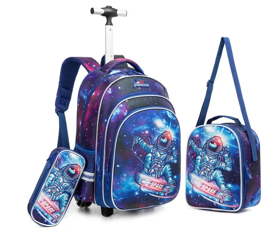 Conquer Every School Day Adventure: 3-Piece Rolling Backpack Set