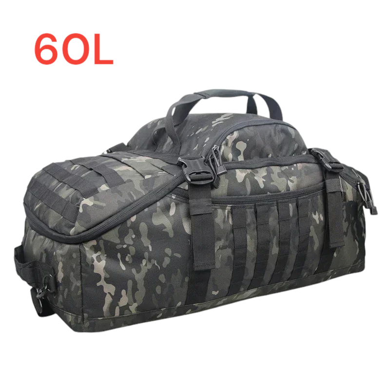 Mochila táctica militar Jason, bolsa de lona, ​​unisex