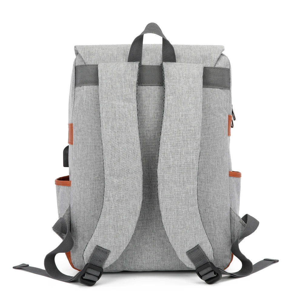 Espléndida mochila de viaje unisex para ordenador portátil