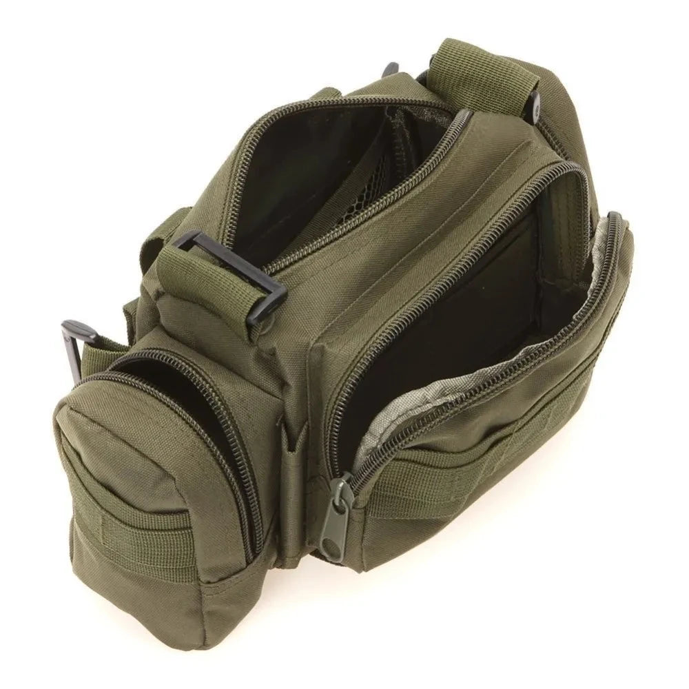 Adventurous Tactical Mini Duffel Crossbody Bag