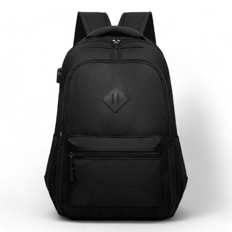 Casual Waterproof Laptop Backpack with USB Charging