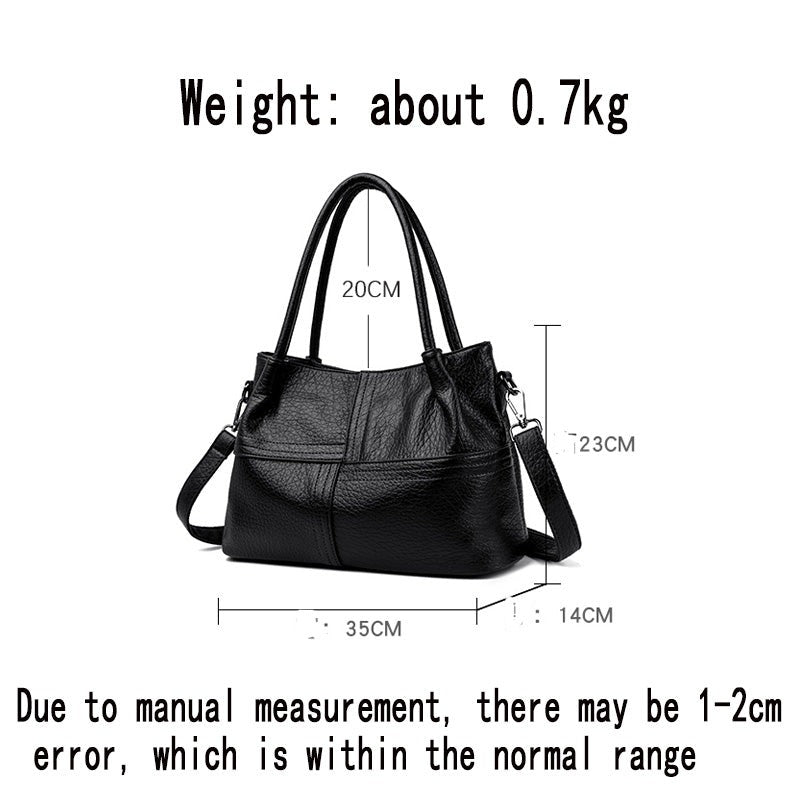 Fashionable High-Capacity Messenger: Luxury Women's Shoulder Bag