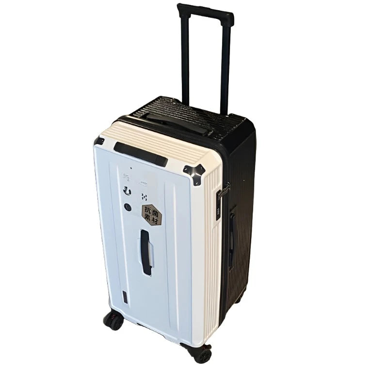Effortless Gliding, Luxurious Style: Unisex Spinner Luggage