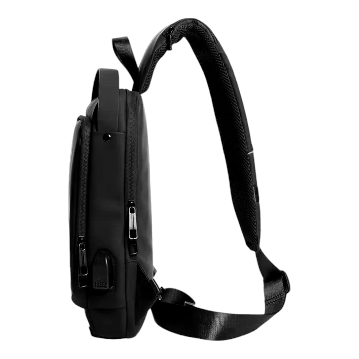 Men's Anti-Theft USB Sling Crossbody Bag(2)