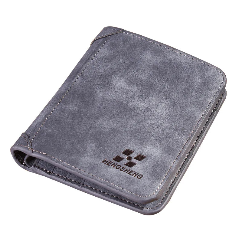 Milo Cartera Hombre Piel Billetera Slim Hipster