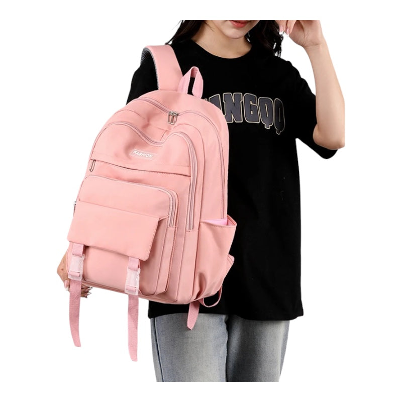 Large Capacity Teen Backpack with Laptop Sleeve