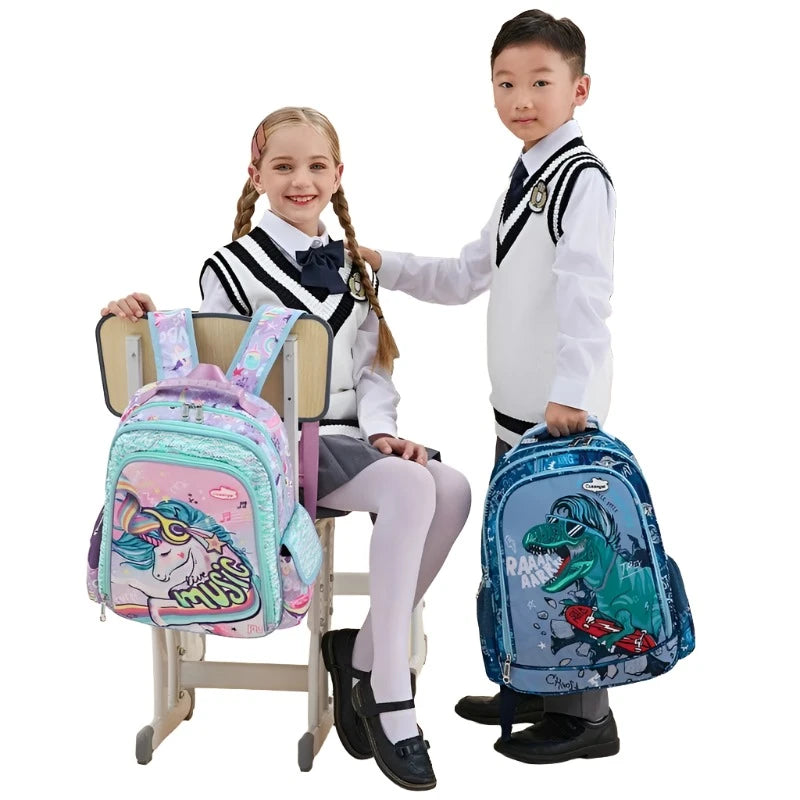 Conjunto de mochila para niños (preescolar y primaria)