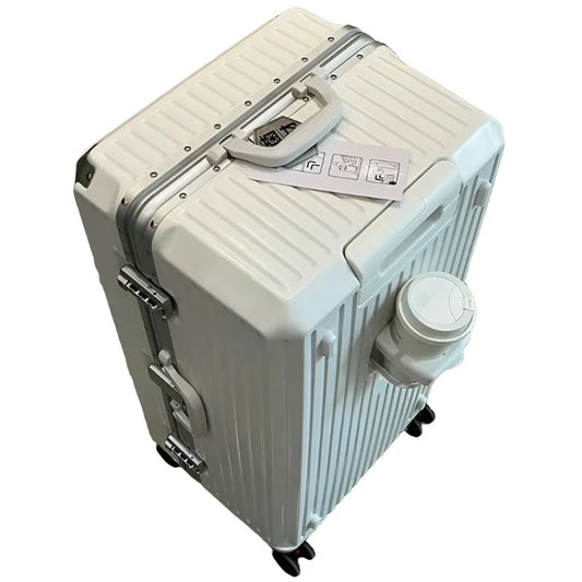 Spinner Luggage with Aluminum Frame