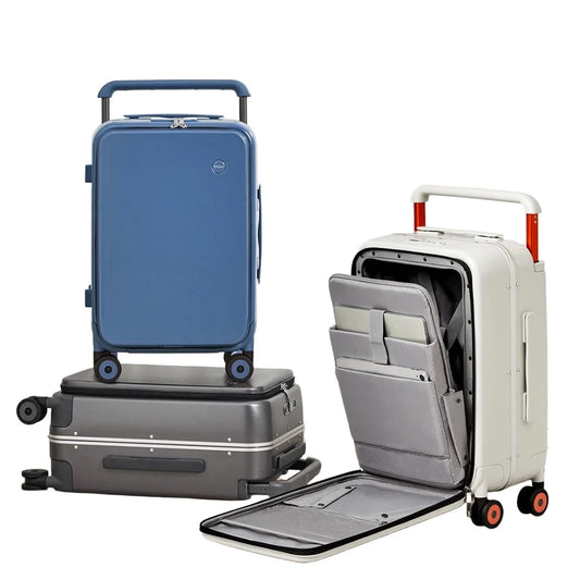 Design Wide Handle Suitcase for Men and Women