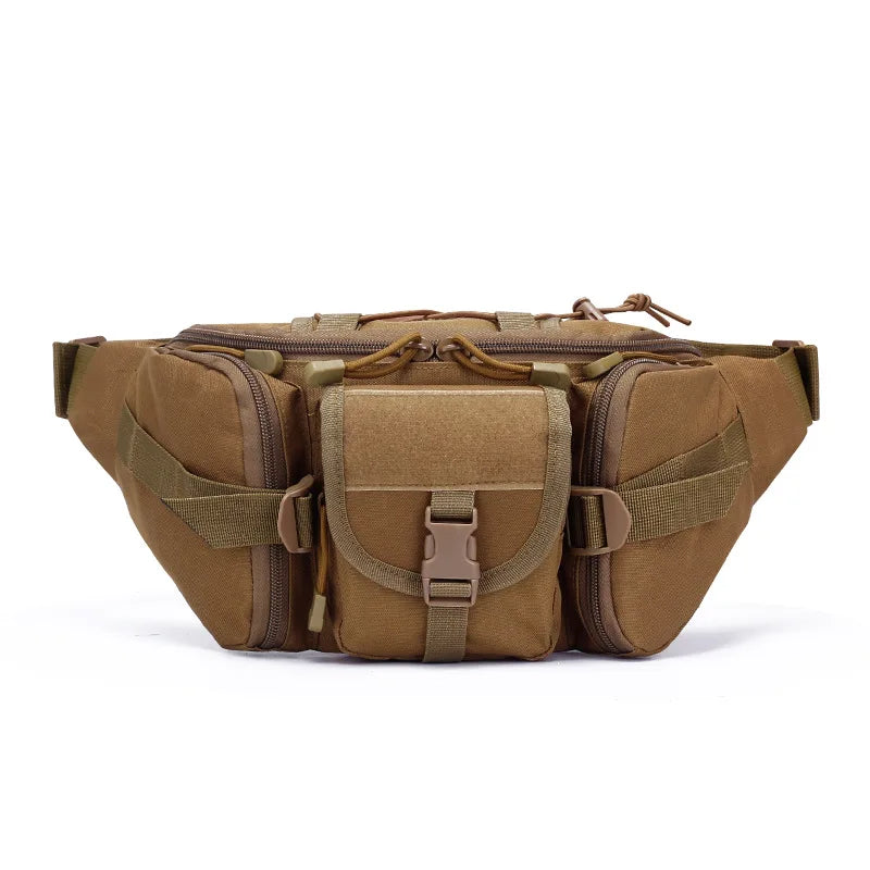 Albie Men's Tactical Waist Bag Nylon Fanny Pack