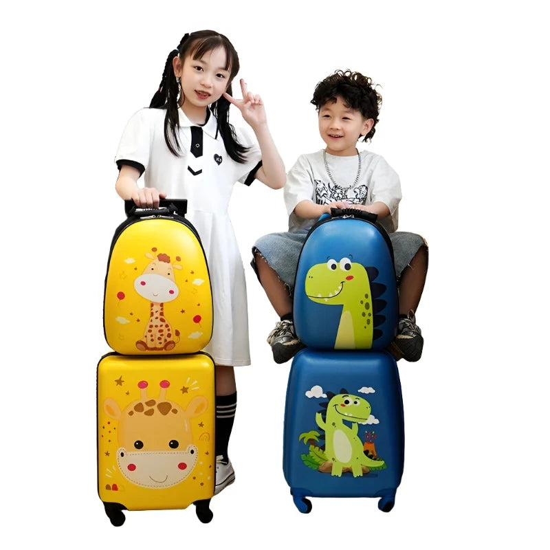 Adorable juego de maletas para niños de 3 piezas
