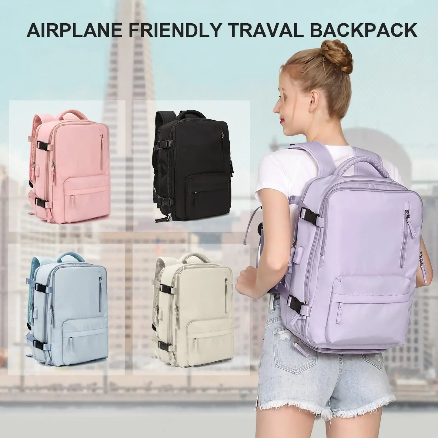 Multifunctional Travel Laptop Backpack