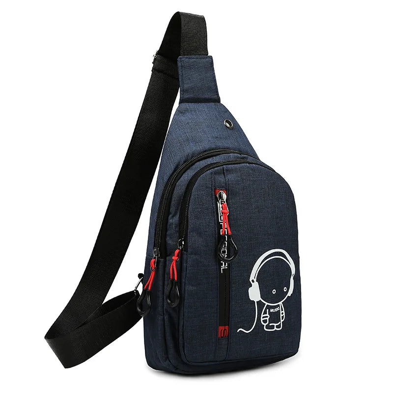 Momo Headphone Series Crossbody Bag for Hands-Free Carry