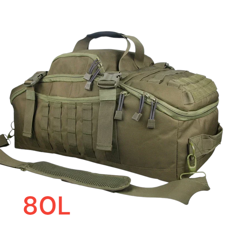 Mochila táctica militar Jason, bolsa de lona, ​​unisex