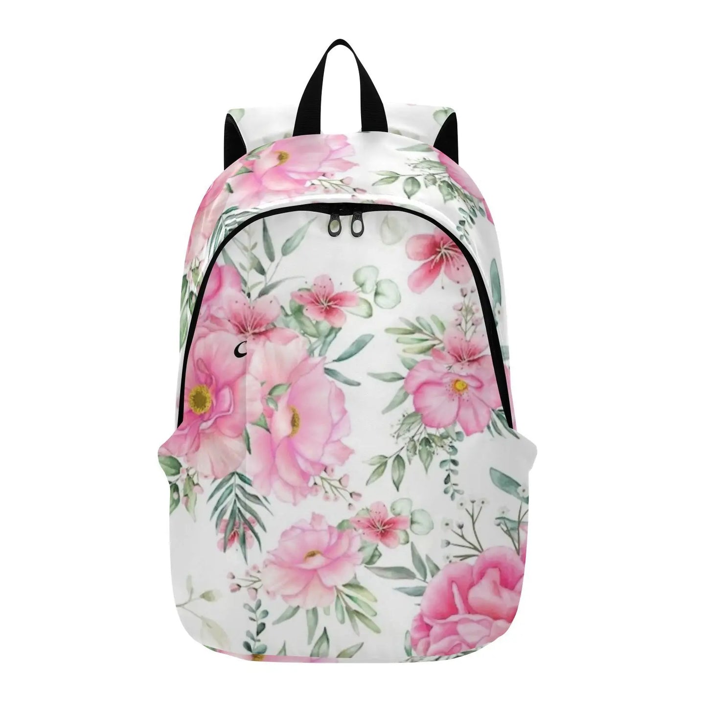 Trendy Floral Print Laptop Backpack