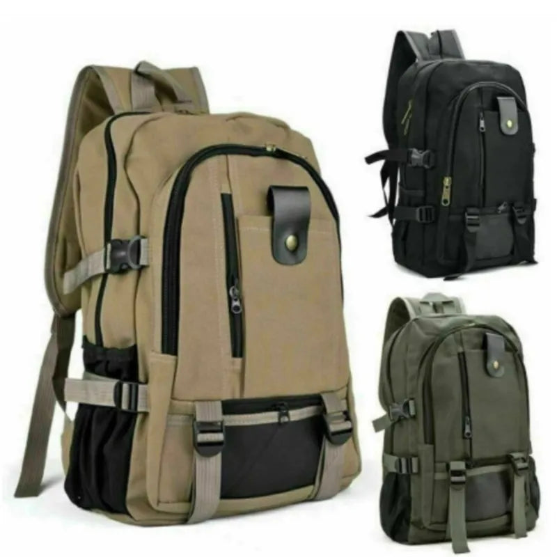 Rocco  Canvas Travel Backpack For Men